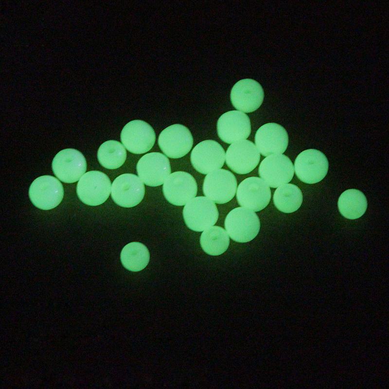 Evostar Glow Yuvarlak Boncuk Su Mavisi - 4mm