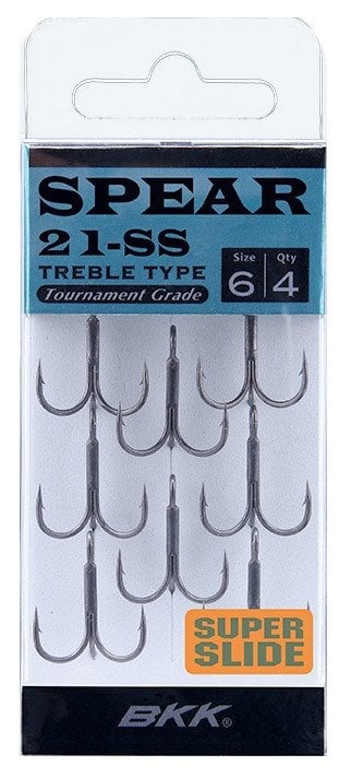 BKK Spear-21 SS Üçlü İğne 12 8 Pcs