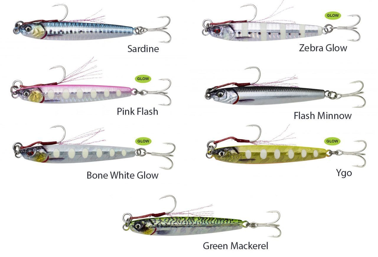 Savage gear 3D Jig Minnow 10 gr 5,9 cm Suni Yem Green Mackerel