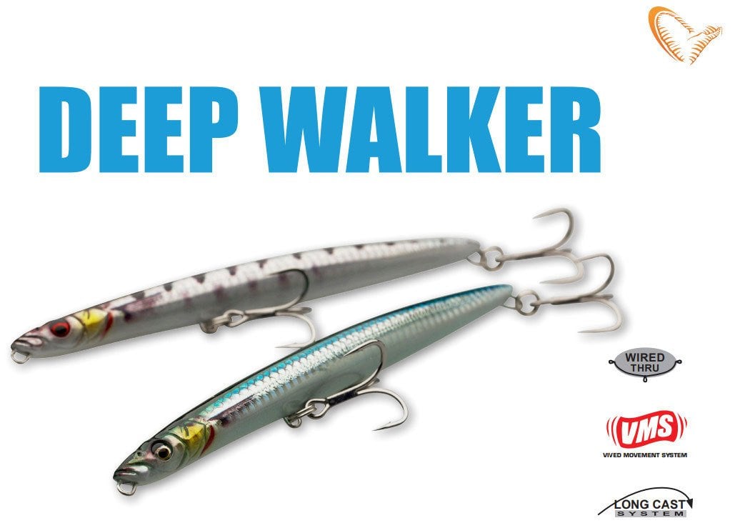 Savage gear Deep Walker 175 50 gr Suni Yem Zebra Glow