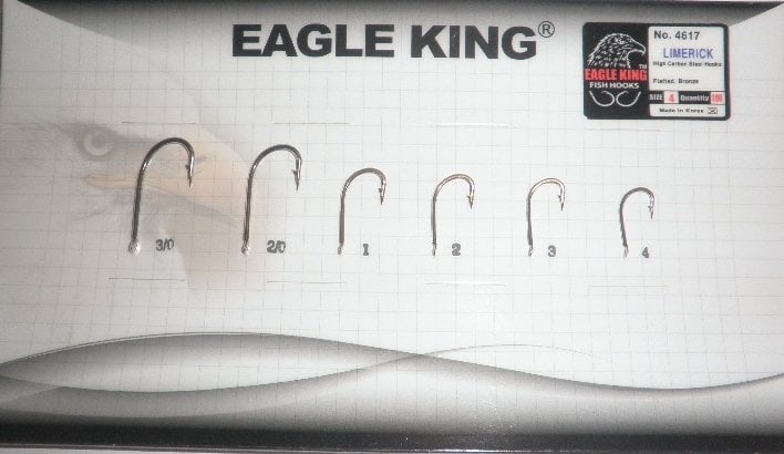 Eagle King 4617BZ Çapraz Kısa Pala Bronz İğne ( VMC 9284BZ ) 1