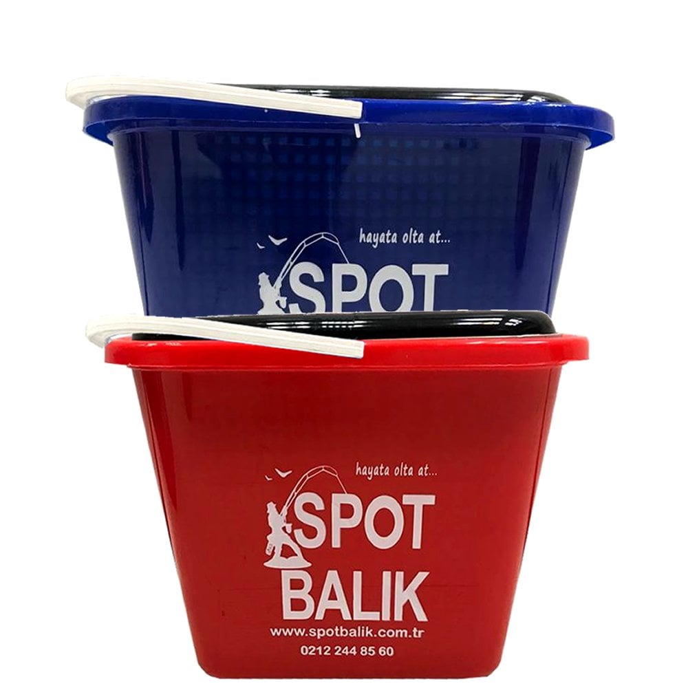 Spotbalık Süzgeçli Balık Kovası 10lt