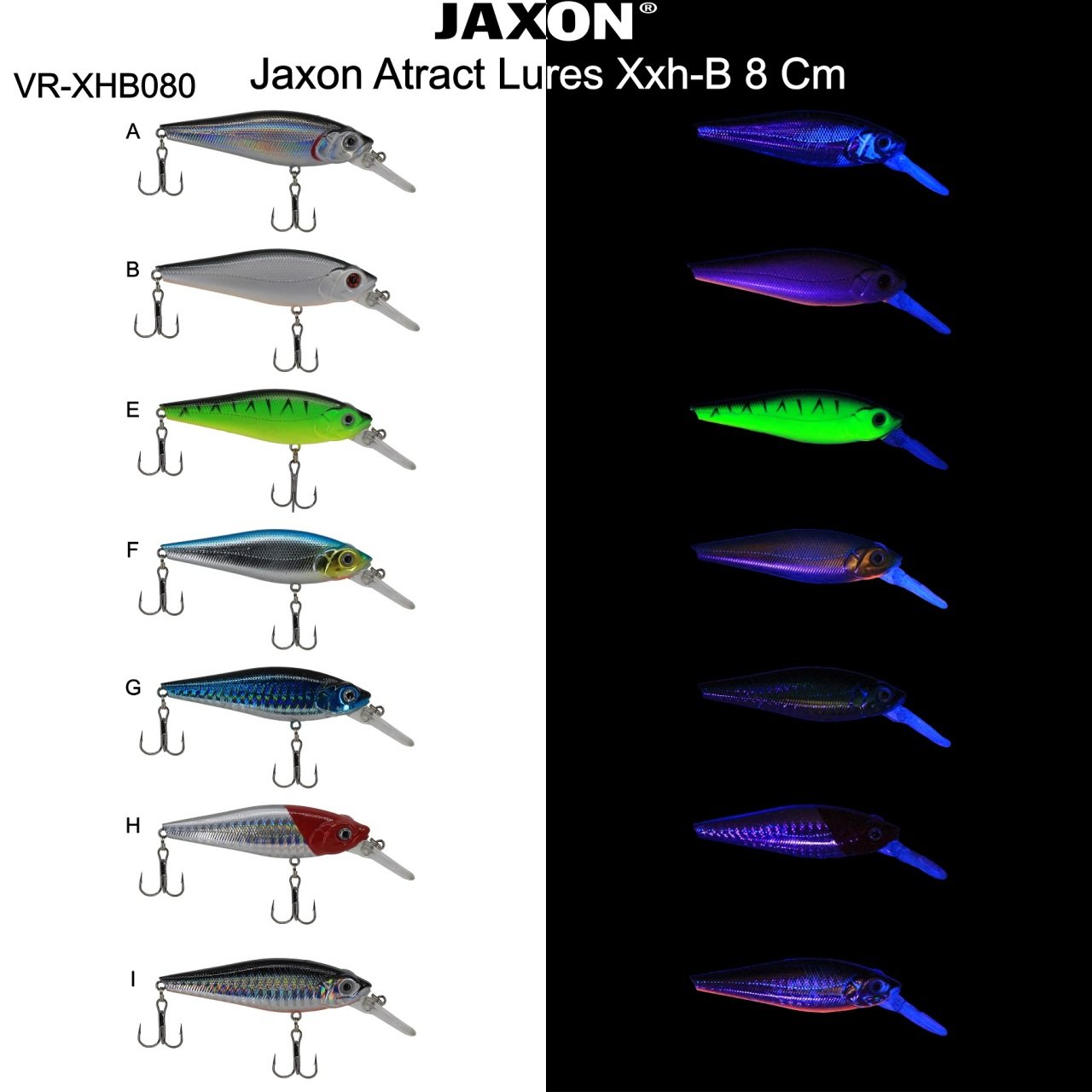 Jaxon Atract Lures Xxh-B 8 Cm H