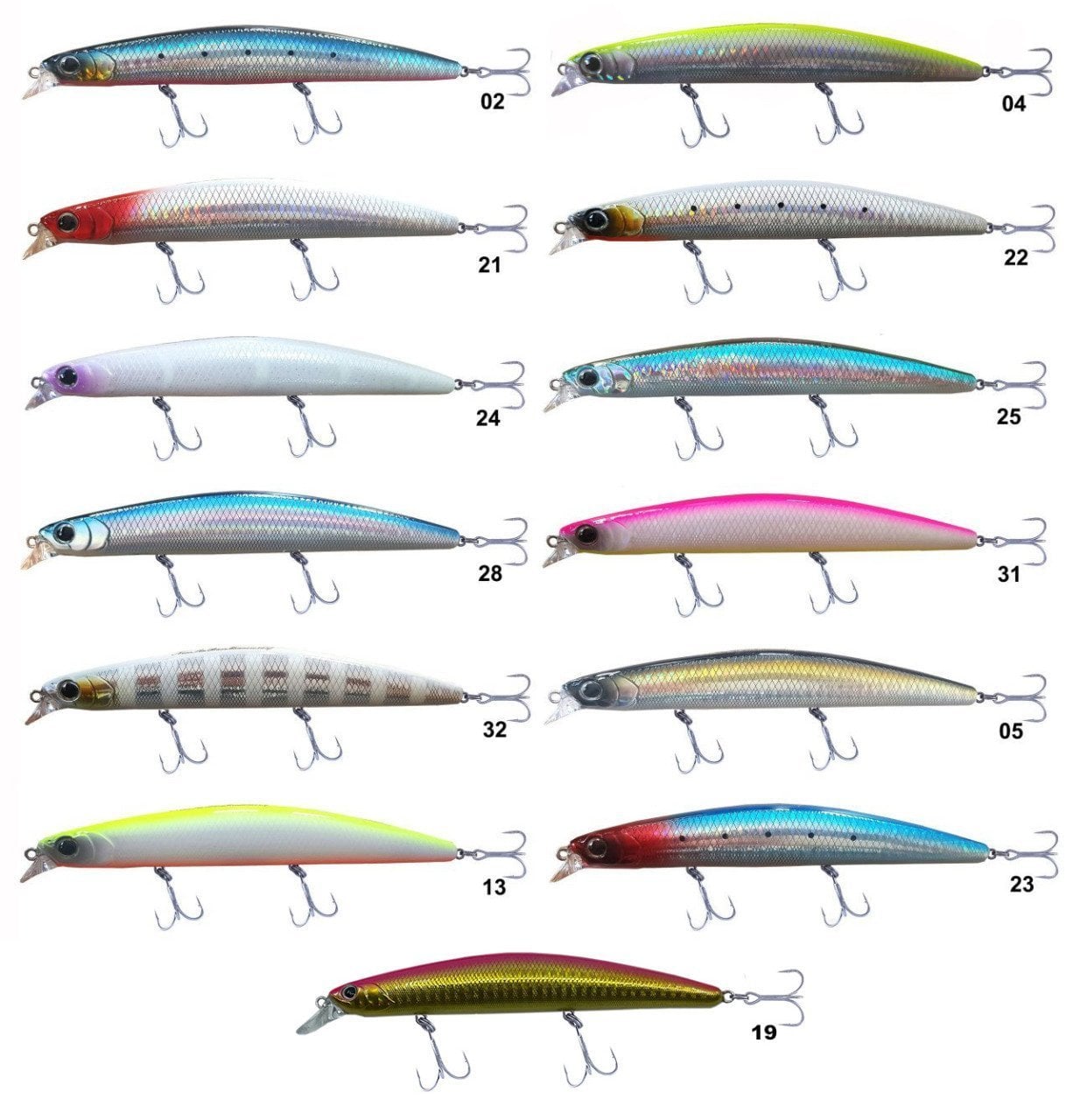 Kendo Seabass Minnow 125F 19 gr Suni Yem 19