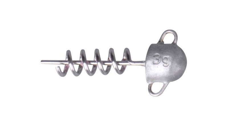 Savage gear Cork Screw Heads 3 Adet 5 GR