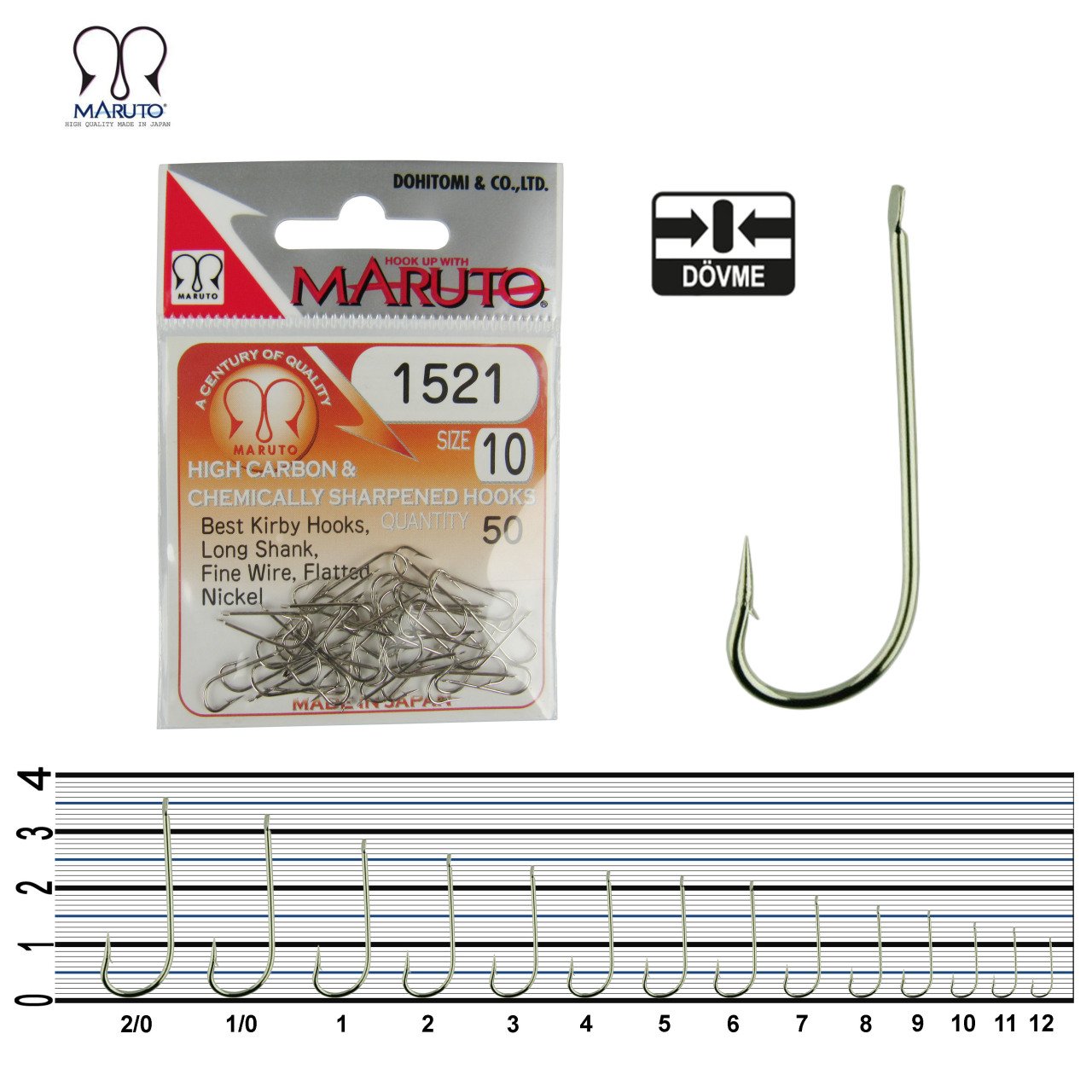 Maruto 1521 Nikel Olta İğnesi 3 - Nikel