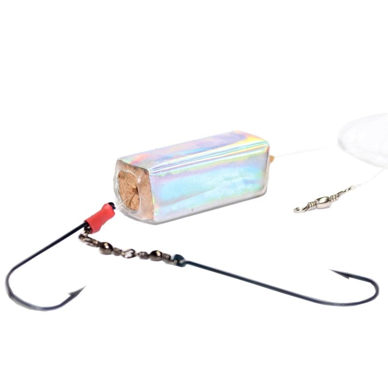 Evostar Makaron Mantarlı Yemli Çinekop Lüfer Takımı LT9 Gümüş - 6 No SY İğne