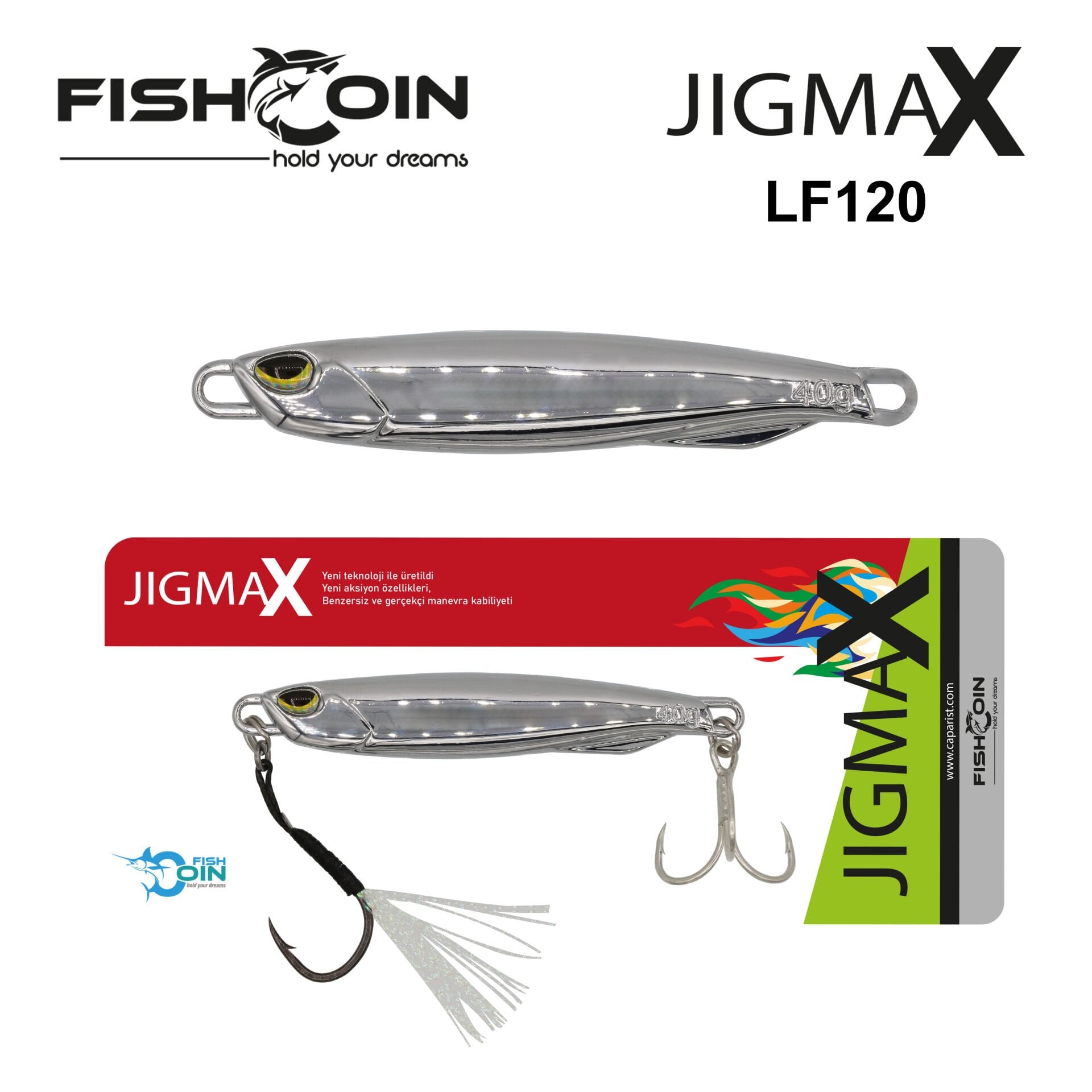 Fishcoin Jigmax LF120 30 g