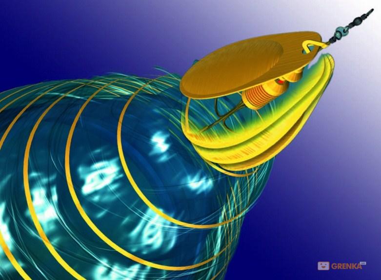 Dam Effzett Fluo Spinner 12G Döner Olta Kaşığı