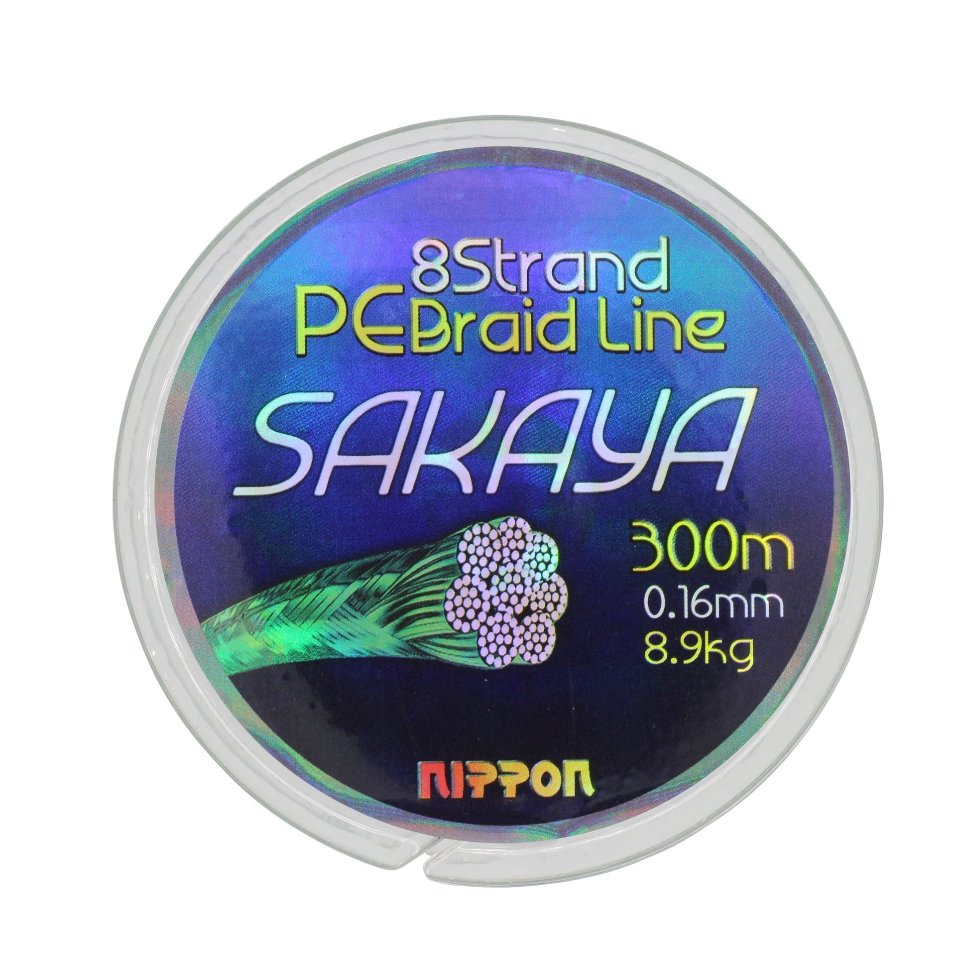 Sakaya 300 Mt İp Misina 8X D.Green 0.23 Mm