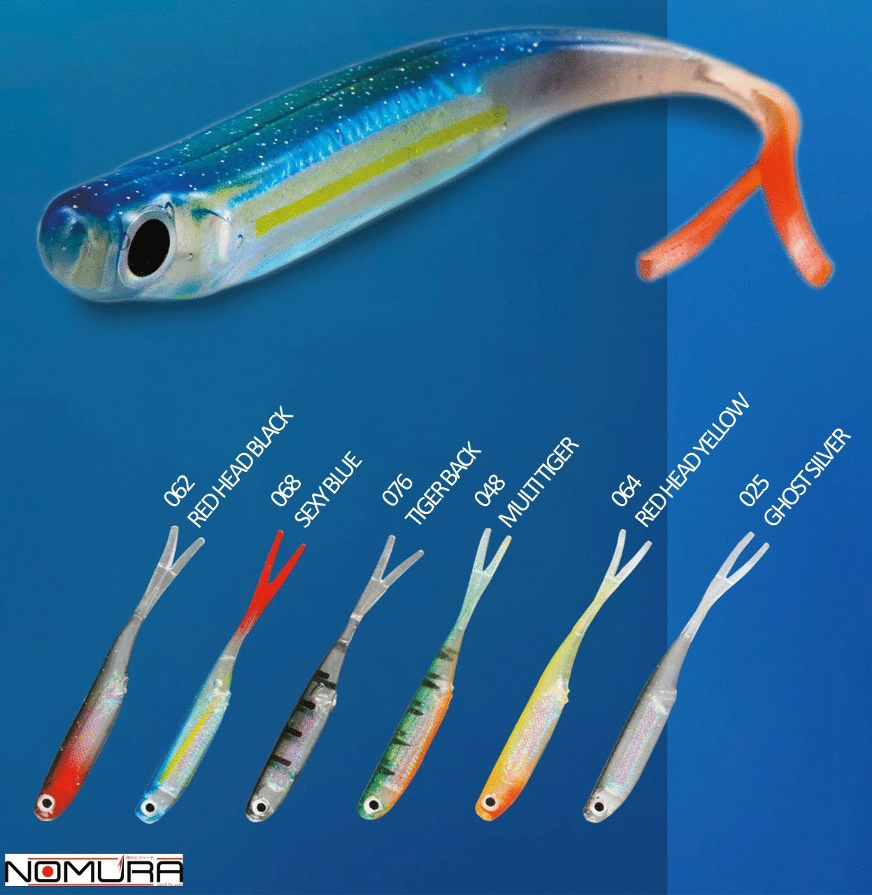 Nomura Double Taıl Pulse 115cm 5.3g 4 Adet Suni Yem 025