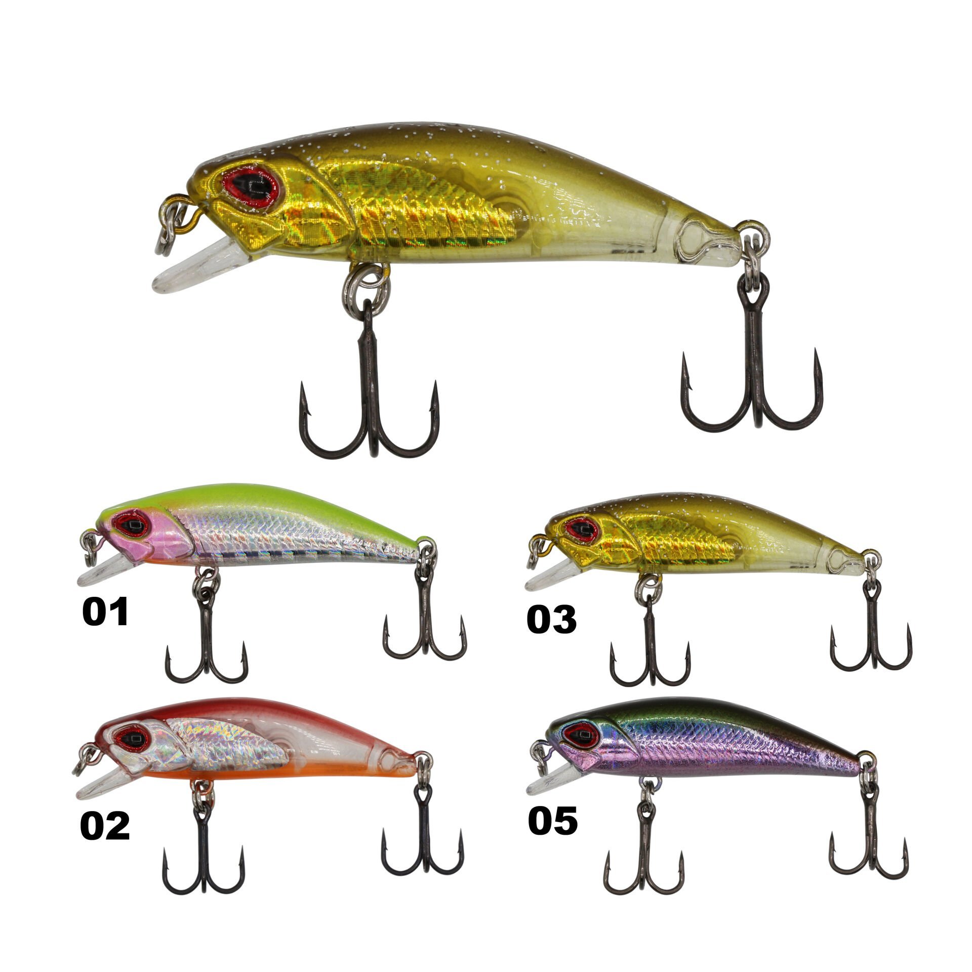 Filex Lures Rapid Floating Maket Balık 42 mm 2.6 gr 01