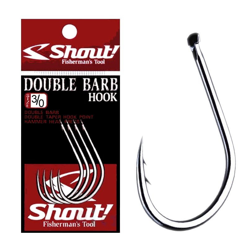 Shout Double Barb Jigging İğne 3/0