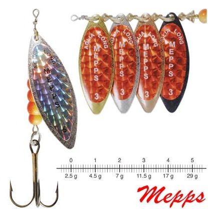 Mepps Aglia Long Redbow No:4