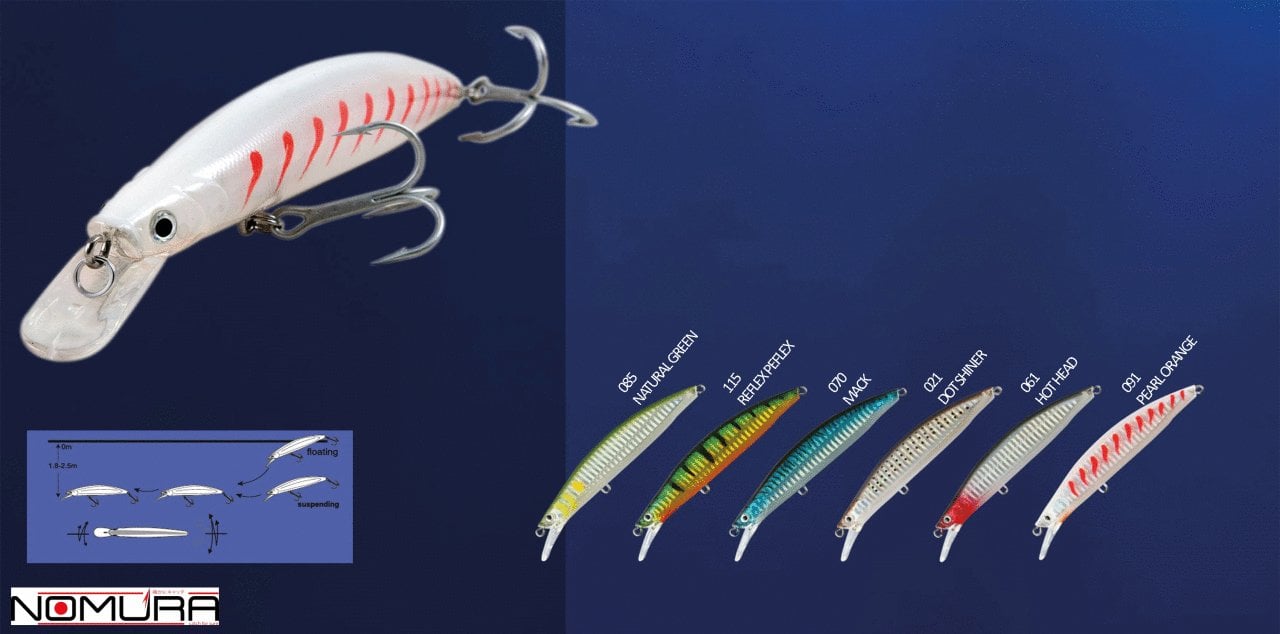 Nomura Saltyl Floating 13,5cm 28gr Suni Yem 091