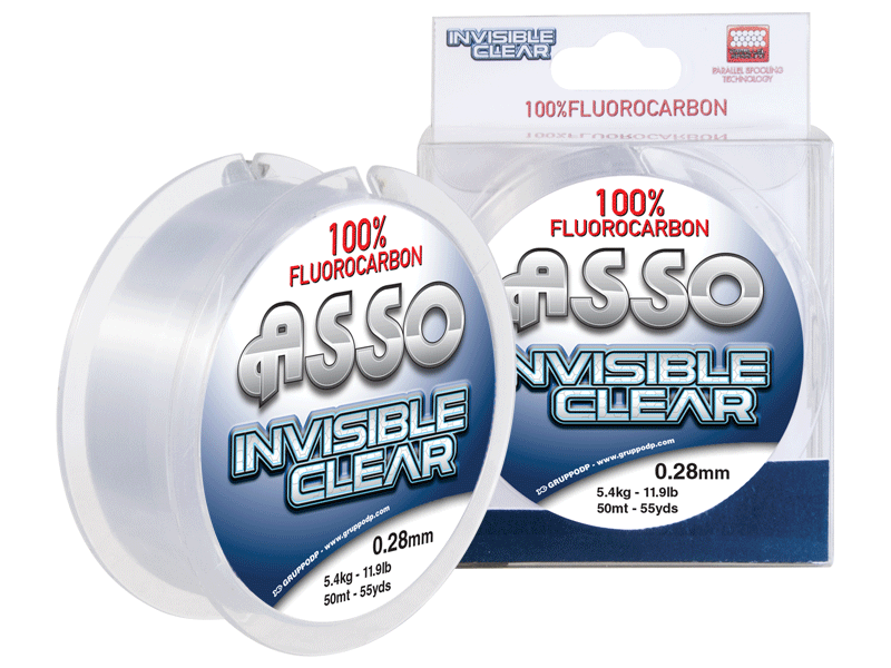 ASSO INVISIBLE CLEAR %100 FLUOROCARBON NO: 0.30 - 50MT
