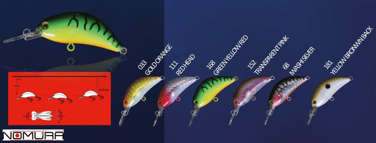 Nomura Kento 4.0cm 3.5gr Sınkıng Suni Yem 152