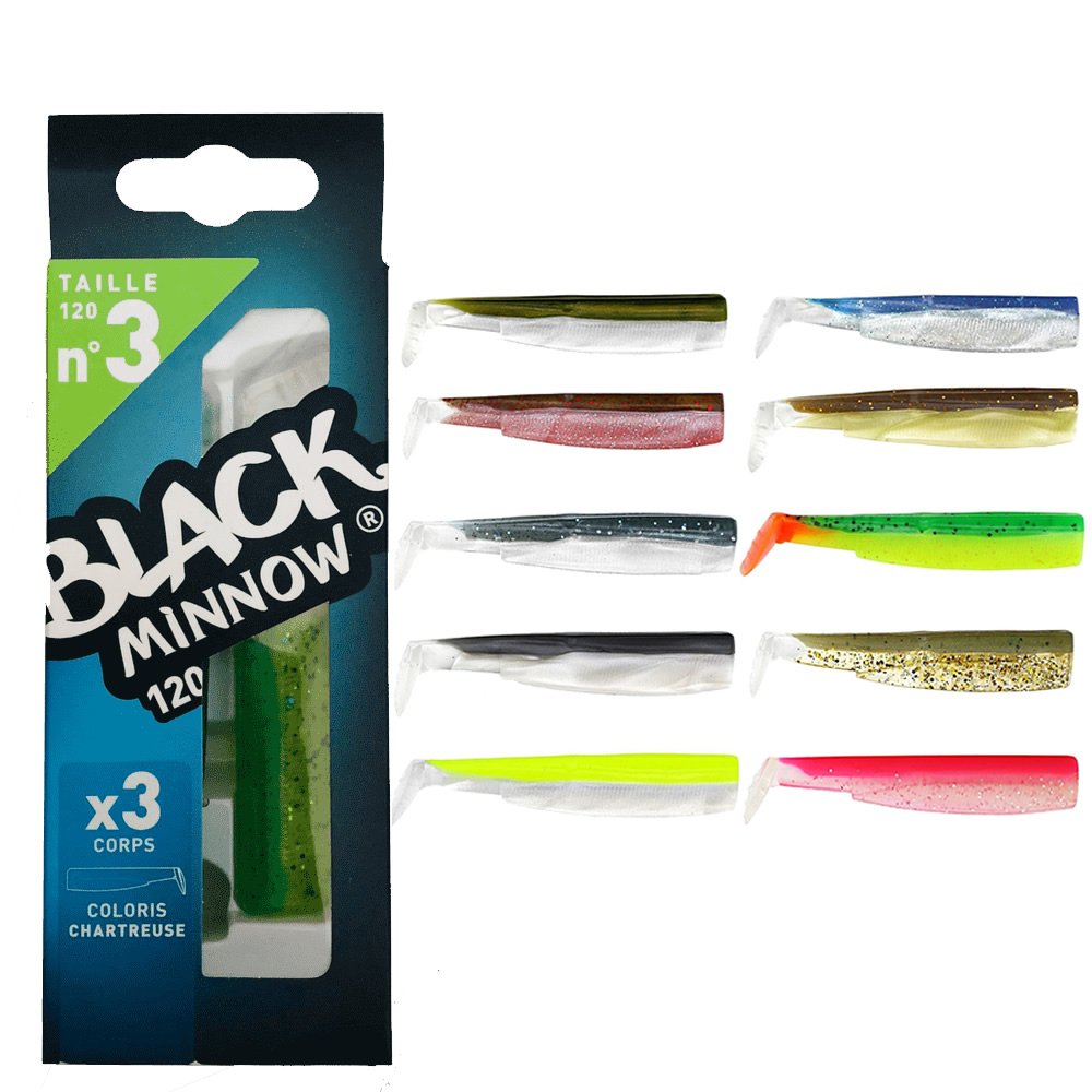 Fiish Black Minnow BM120 3 Adet Gövde