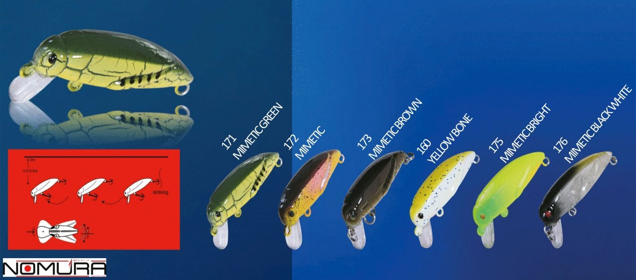 Nomura Norı 3.7cm 2.0gr Sınkıng Suni Yem 160