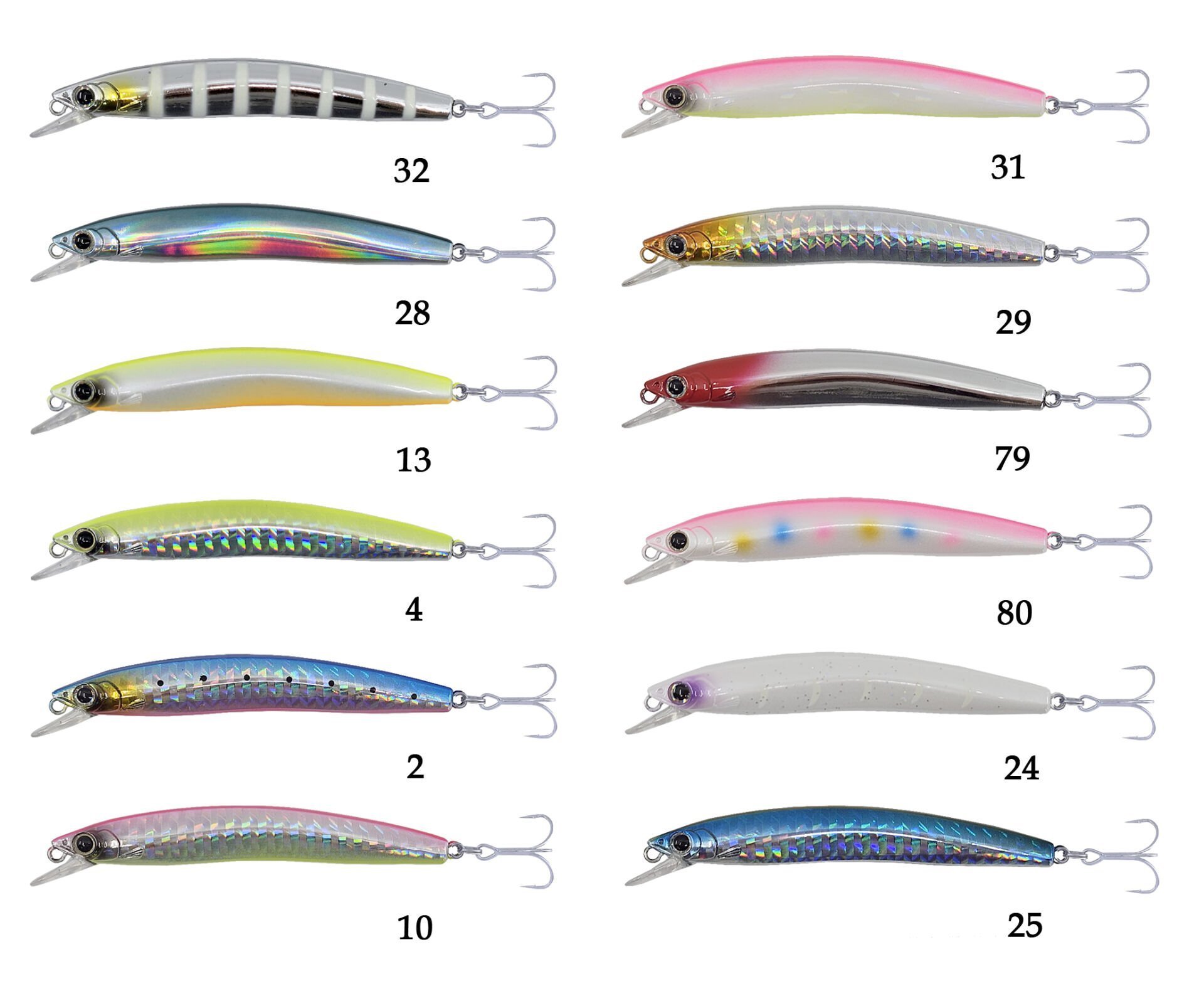 Power Line Minnow 01 80F Suni Yem 79