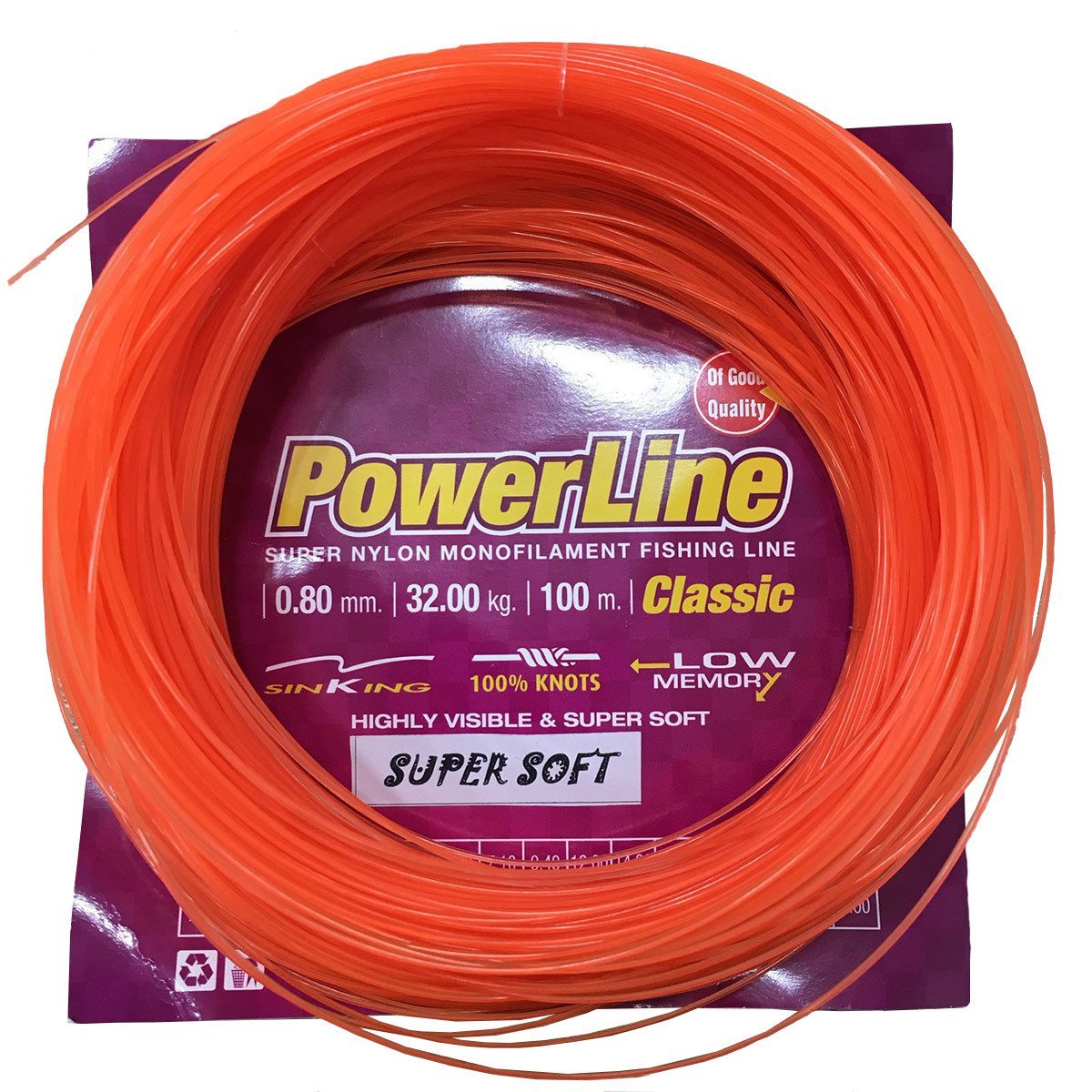 Powerline Classıc 100 m. Poşet Soft Misina 0,60 mm