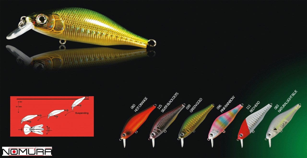 Nomura Stıll Mınnow 5 cm 17,5g Suspending 0-2.0m Suni Yem 039
