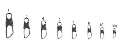 OVERTON Safety Snap Klips (NO:0-6 arası)