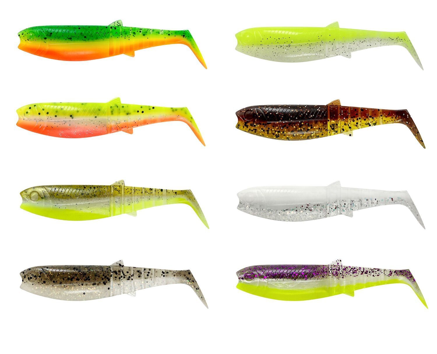 Savage Gear Cannibal Shad 6.8cm 3gr Suni Yem Purple Glitter Bomb