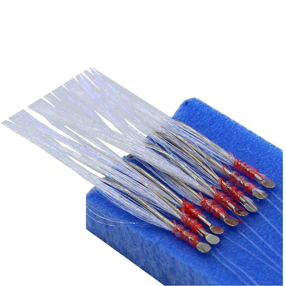 Abari Organze Floş Çinekop, İri İstavrit Çaparisi 2adet Yeşil Y05 - 5 No BY İğne