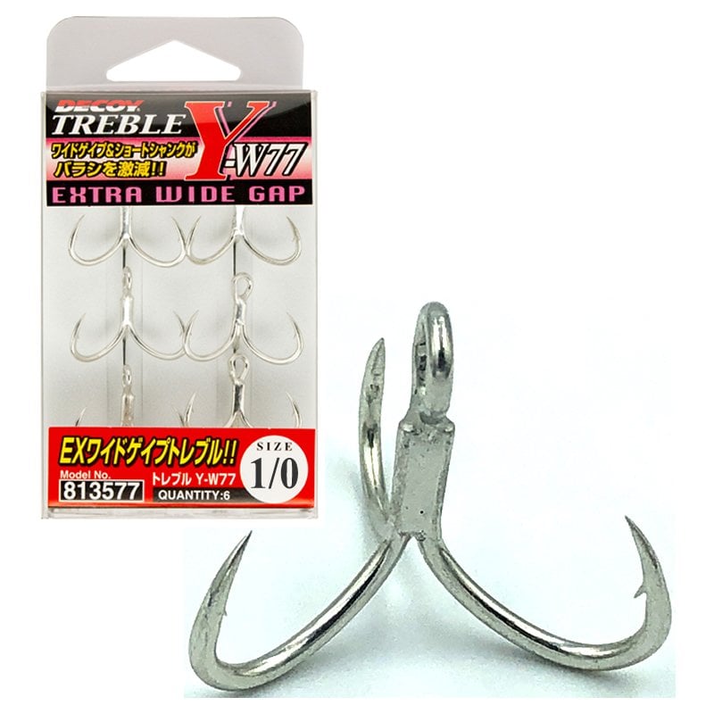 Decoy Y-W77 Curve Geniş Üçlü İğne