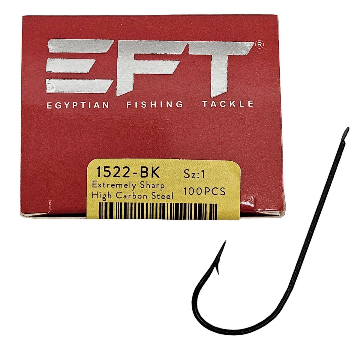 EFT 1522 Black Olta İğnesi 100 Adet 12