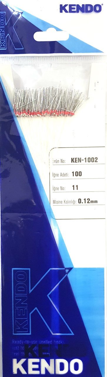 Kendo Özel Köstek 100 Adet İğne No:11 Beyaz Ördek İmitasyon