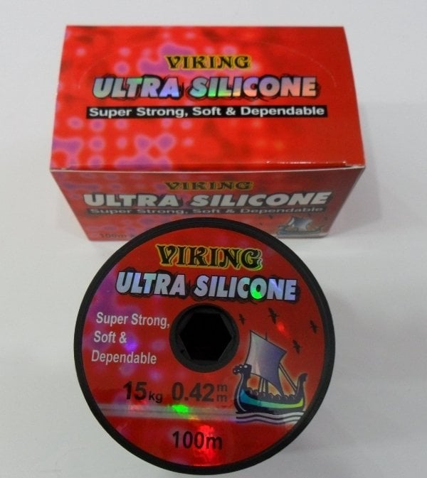 VIKING ULTRA SILICONE MİSİNA 100 MT No:0,13 / Test Kg: 2,3