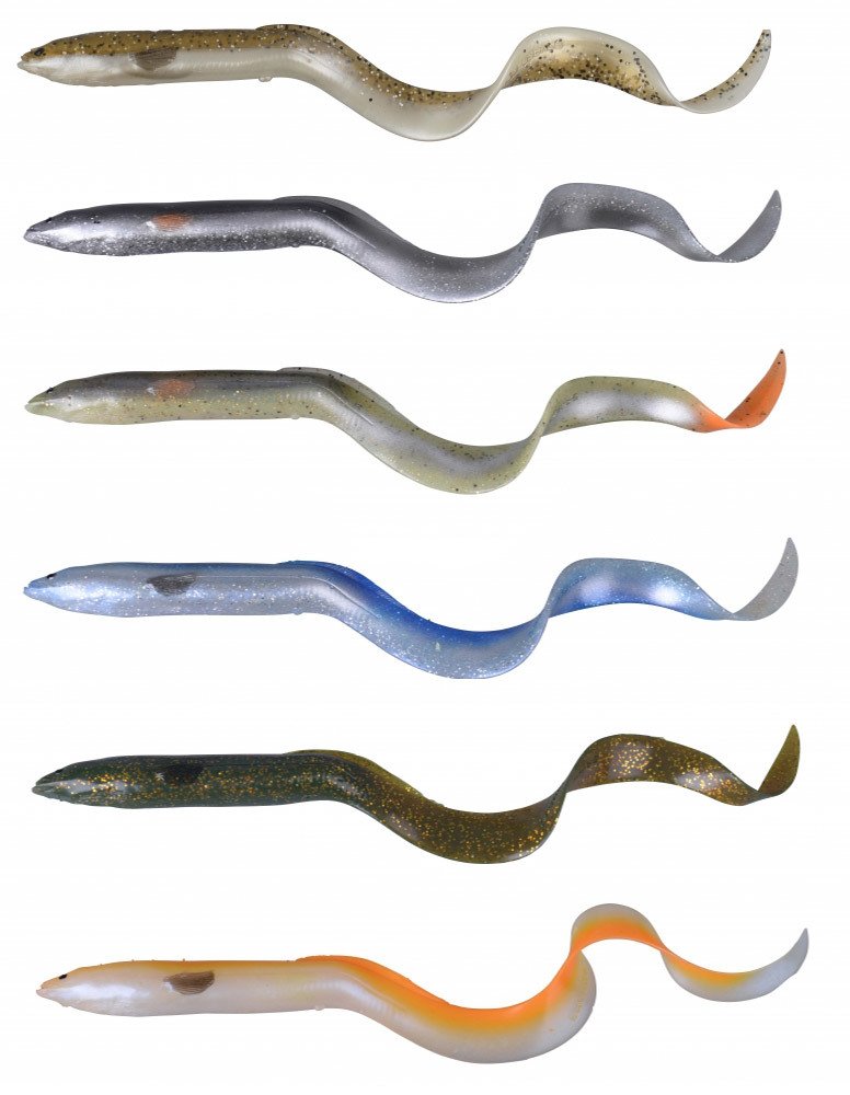 Savage gear LB Real Eel 15cm 12g Suni Yem Black Silver