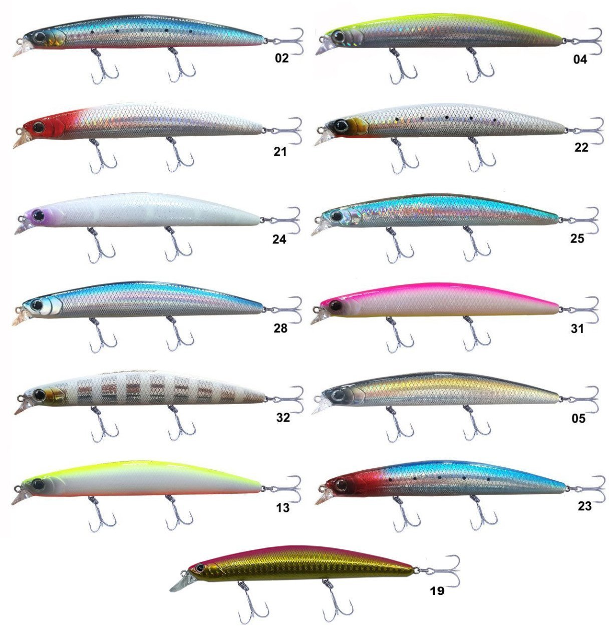 Kendo Seabass Minnow 125F 19 gr Suni Yem 31