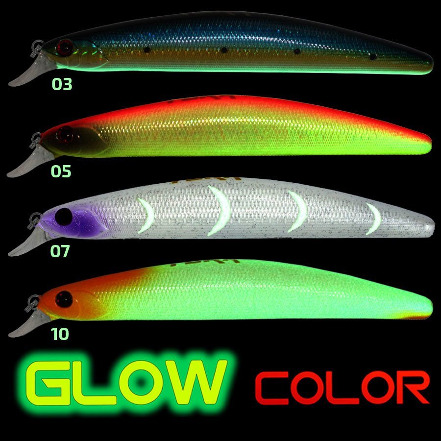 TORA Minnow 125F Maket Balık 12.5cm 20g Suni Yem 20gr-12,5cm - Pembe-Yeşil-05
