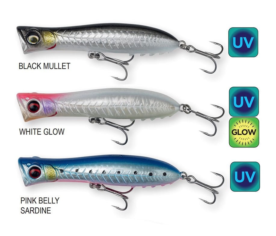 Savage Gear Gravity Popper 11cm 25gr Suni Yem Black Mullet