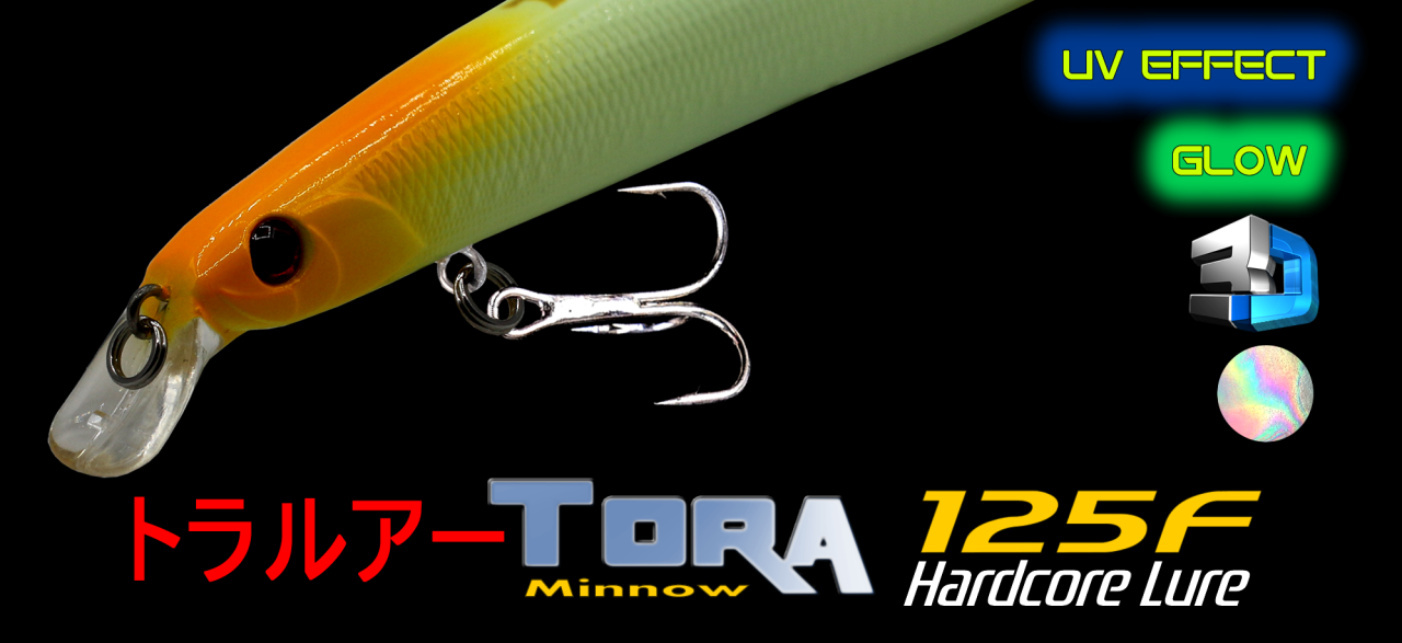 TORA Minnow 125F Maket Balık 12.5cm 20g Suni Yem 20gr-12,5cm - Mavi-Turuncu-12