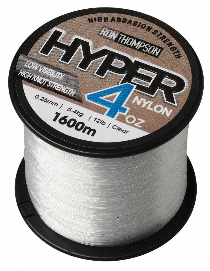 Ron Thompson Hyper 4OZ Nylon Clear Misine 430 m 0.50 mm 16 kg 35 lbs
