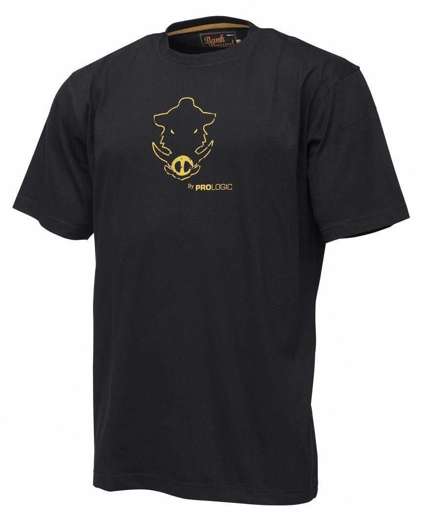 Prologic Bank Bound Wild Boar Anthracite T-Shirt XXL