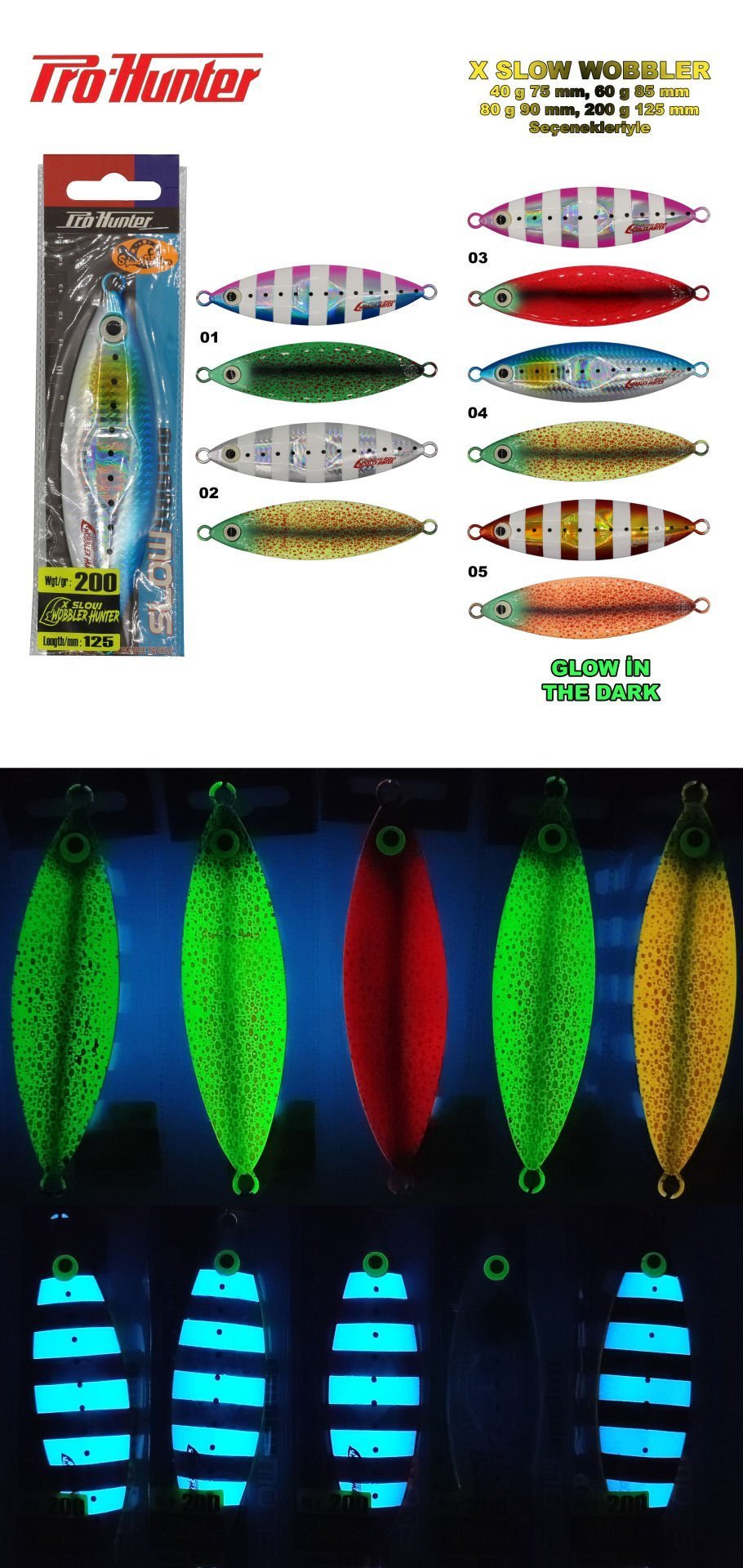 X Slow Wobbler Hunter Jig 60 gr - 05