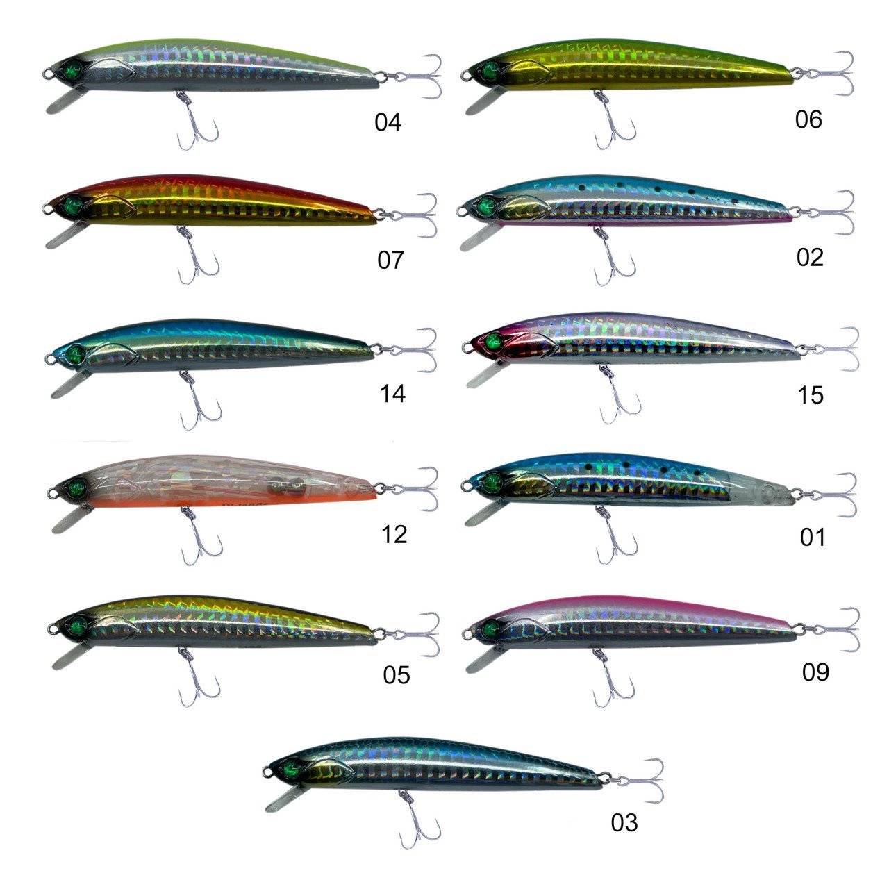 Kendo Lw Minnow 88F 7,4 gr Suni Yem 07