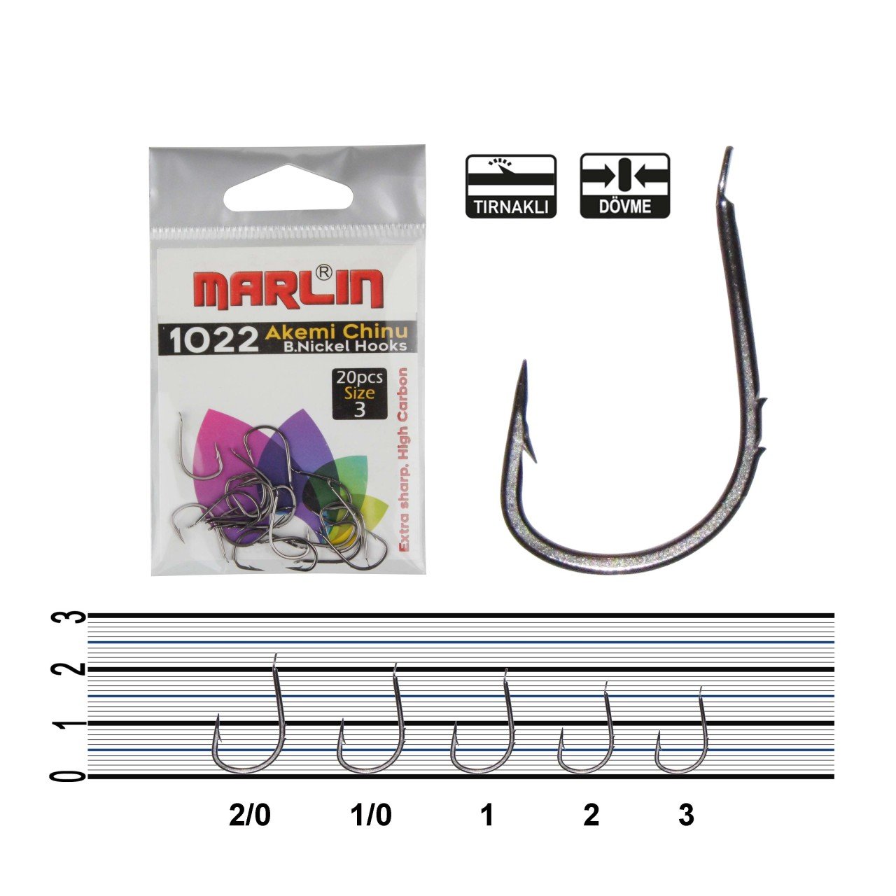Marlin 1022 Akemi HC BN İğne No:2 (20Pcs)