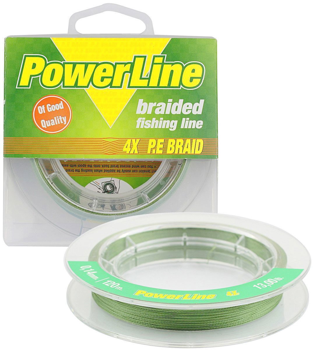 Power Lıne Classic Braid 4x 120 mt Örgü İp (Yeşil) 0,10 mm