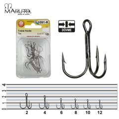 Maruto 1091-R Üçlü İğne 10