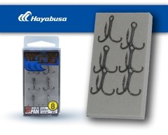 Hayabusa TBL 930 Üçlü İğne Premium 6'lı Paket Black Nikel 8