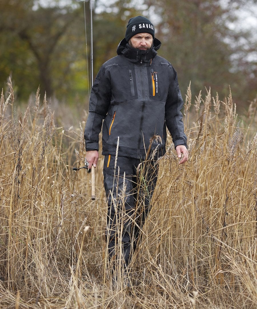 Savage Gear Wp Performance Trousers Black Ink/Grey M