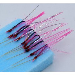 Abari 10x20 El Yapımı İstavrit Çapari, 2li paket Pembe P01 - 11 No SY İğne
