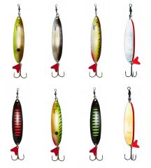 Dam Effzett Standard Spoon Slim 5 cm 8 gr Sinking Kaşık Fire Tiger UV