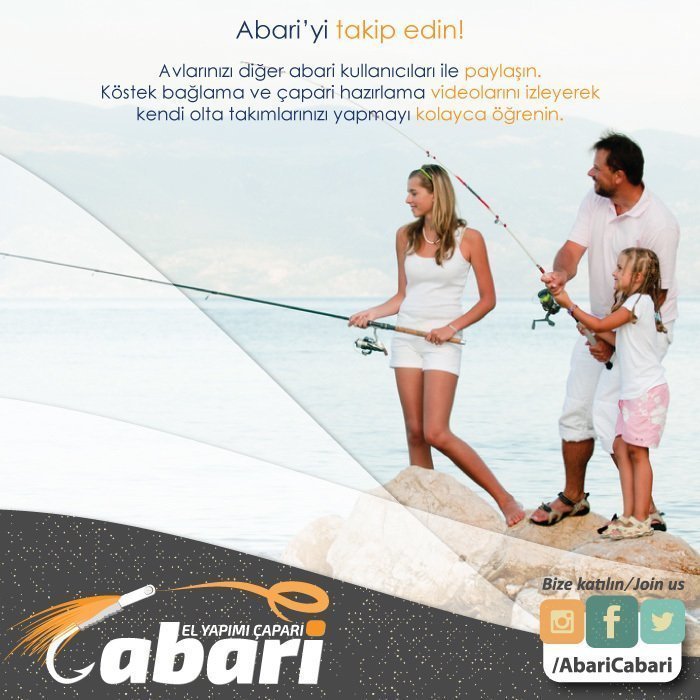 Abari 10x20 El Yapımı İstavrit Çapari, 2li paket Yeşil Y02 - 12 No SY İğne